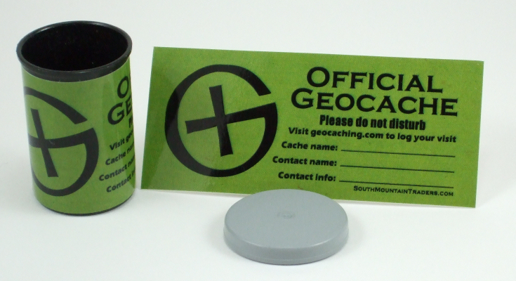 1.75 x 4 Small Geocaching Cache Sticker For Under A Buck! – South Mountain  Traders